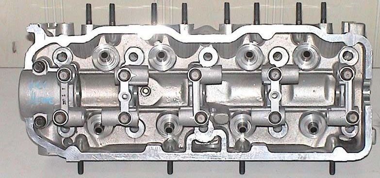 Cylinder Head for Mitsubishi 4G63-8 valve head