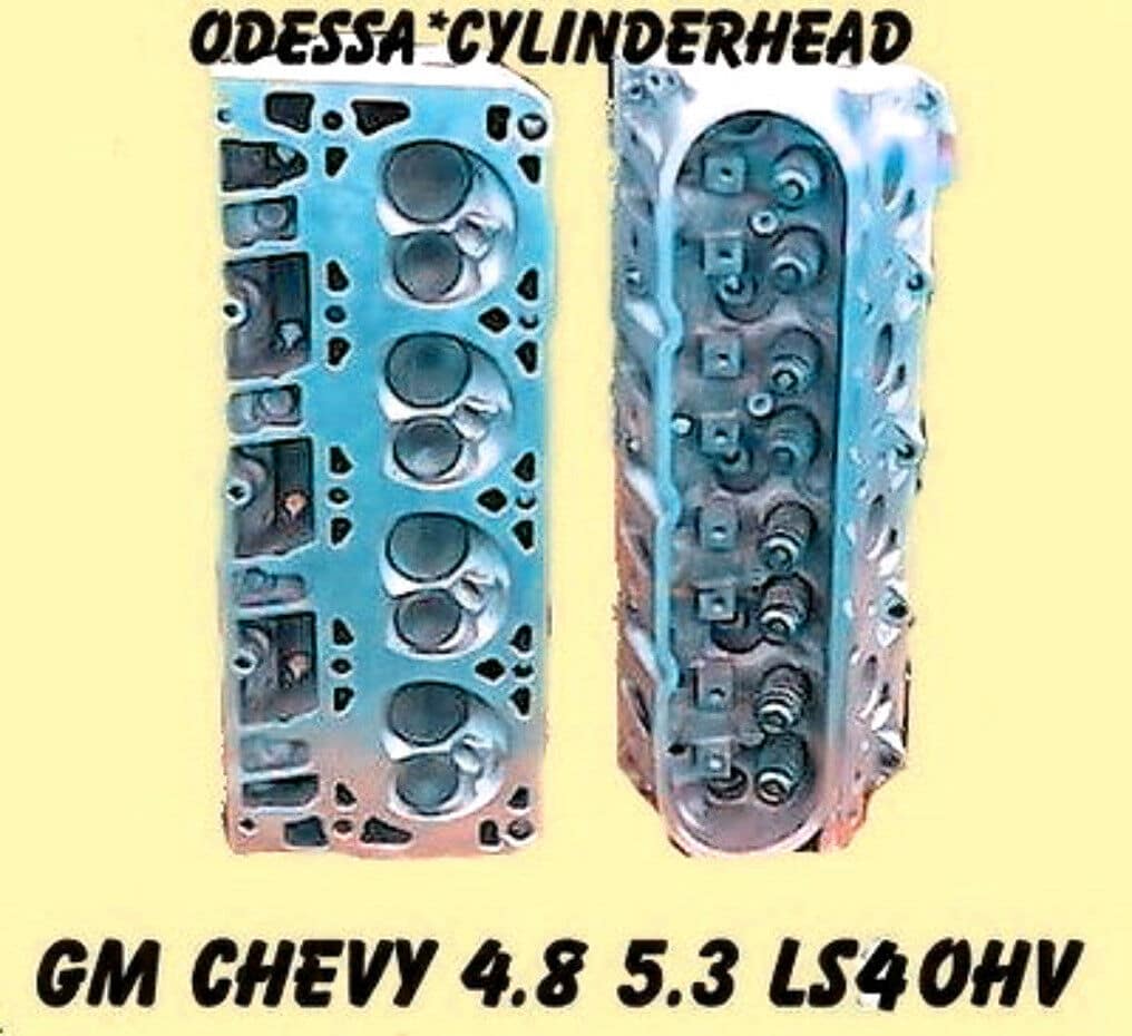 CORE RETURN REQUIRED Remanufactured GM GMC Chevy Silverado Suburban Yukon V8 OHV 4.8/5.3 Cylinder Head PAIR Cast # 706 1999-2007 