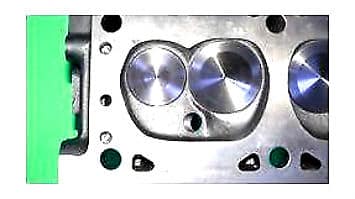 318 / 360 Chrysler Magnum Assembled Cylinder Head Early L.A. Bolt Pattern -  Pair - EQ Cores & Recycling