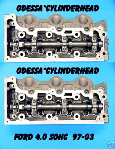Clearwater Cylinder Head - Complete 4.0L OHV Cylinder Head Assembly with  Valves & Springs - New Aftermarket Replacement For Jeep Cherokee Laredo 